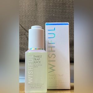 Wishful thirst trap juice HA3 peptide serum. New.